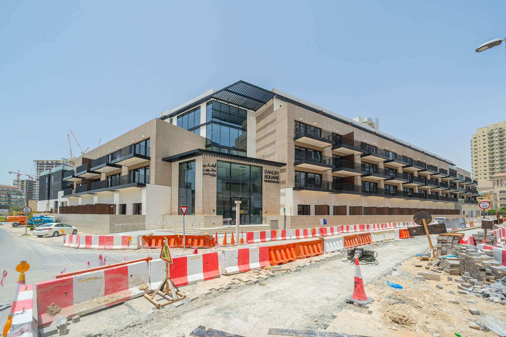 Oakley_Square_Residences projesinden bir görünüm